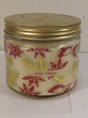 Bellevue Luxury Candles CHAI TONKA Double Wick Candle
